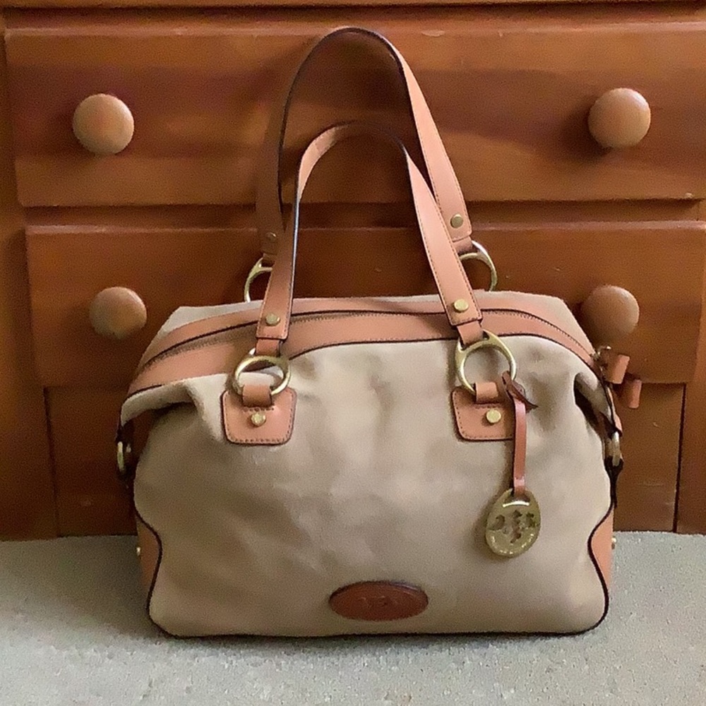 PRIX DE DRESSAGE LEATHER AND SUEDE HANDBAG